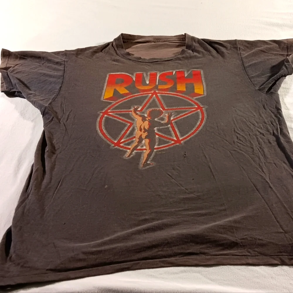 Vintage 1981 Rush Tee - Picture 1 of 12